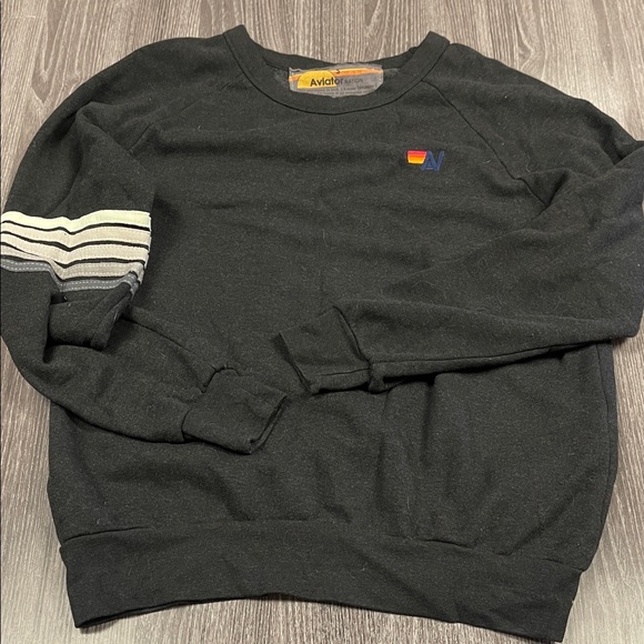 Aviator Nation Sweaters - Aviator nation unisex small charcoal sweatshirt